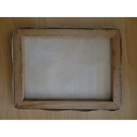 Still Life Burning Candles Spooky painting on canvas Haloween Signed By Artist - Picture 2 of 7